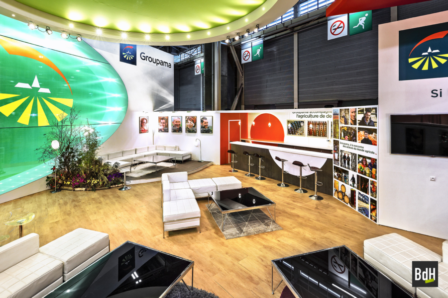 Exposition Bruno de HOGUES en commande pour Groupama au Salon International de l'Agriculture (SIA) à Paris le 02_2017.