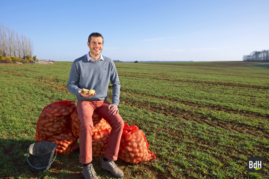 Portrait de Maximin Charpentier, agriculteur et Président de la Chambre d’Agriculture de la Marne (51)