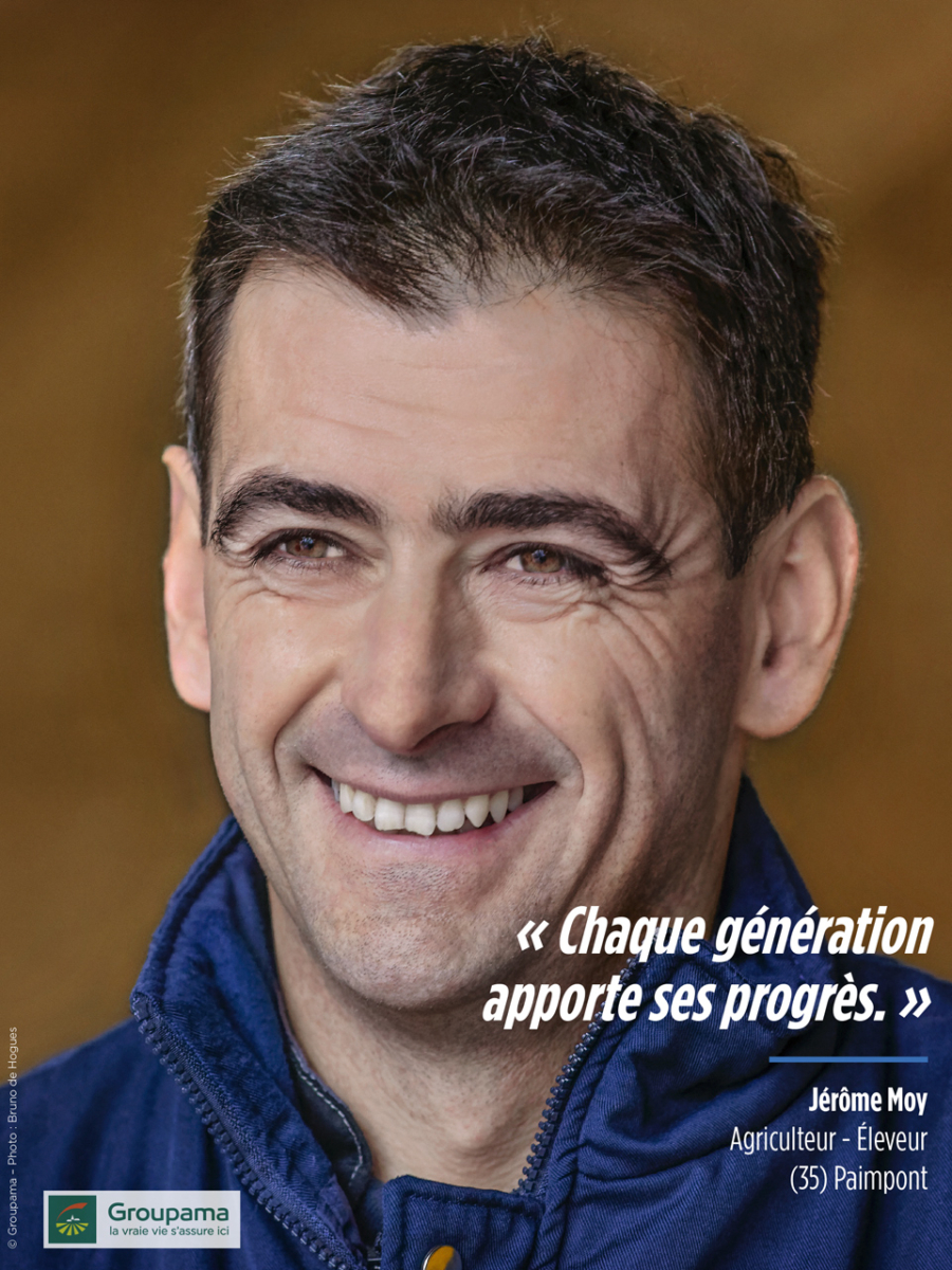 Jérôme Moy - Agriculteur - Éleveur et Président de caisse locale et administrateur de la Fédération de l’Ille et Vilaine - Paimpont (35)