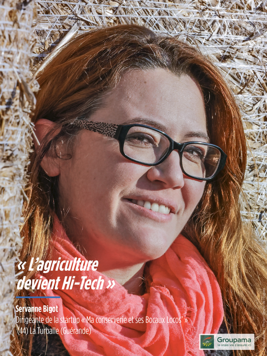 Servanne Bigot - Dirigeante de la startup « Ma conserverie et ses Bocaux Locos’ » La Turballe (Guérande) (44)