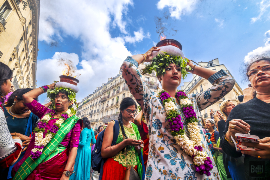 26ème Fête de Ganesh dans le XVIIIème arrondissement de Paris le 27 août 2023
