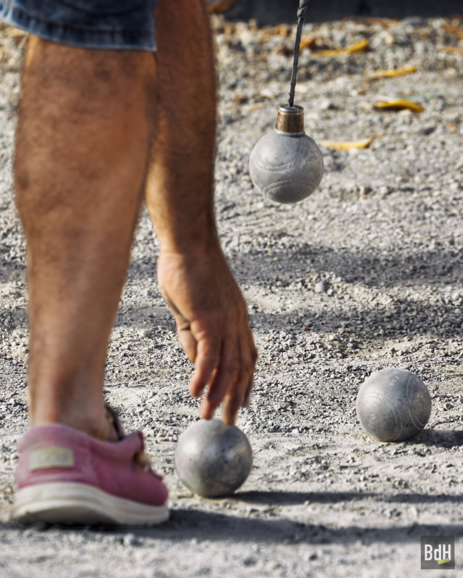 Les joueurs de pétanque, Promenade du Maréchal Leclerc à Sète