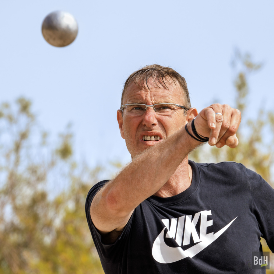 Les joueurs de pétanque, Promenade du Maréchal Leclerc à Sète