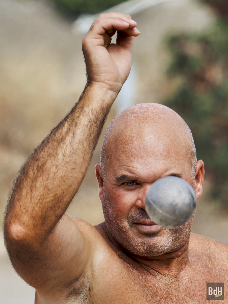 Les joueurs de pétanque, Promenade du Maréchal Leclerc à Sète