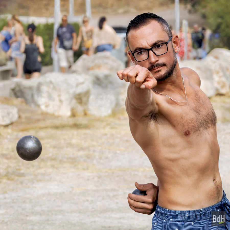 Les joueurs de pétanque, Promenade du Maréchal Leclerc à Sète
